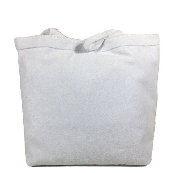 Stoney Clover Lane x Target Terry Cloth Embossed White Tote Bag - Picture 2 of 11